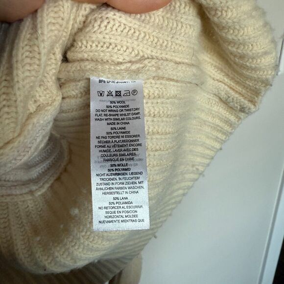 French Connection Brown and Cream Sweater - Picture 4 of 5